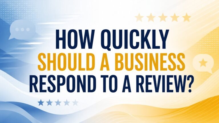 Business Respond to a Review